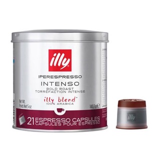 แคปซูล กาแฟ ดาร์กโรสเตส ILLY 21 แคปซูล. BOLD ROAST COFFEE CAPSULE ILLY 21CAP