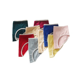 โปรโมชั่น : A-79 งานมาใหม่ กางเกงใน ขอบสีขาว ผ้าคอตตอลสเป็นเดกส์ เนื้อผ้านิ่ม ใส่สบาย