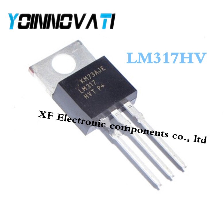 ! ชิ้นส่วนอิเล็กทรอนิกส์ LM317HV LM317 LM317H TO-220 IC คุณภาพดี 10 ชิ้น