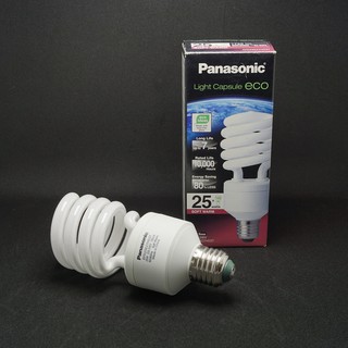 หลอด SL 25W E27 แสงวอมไวท์ Panasonic