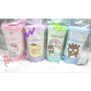 (พร้อมส่ง)แก้ว Sanrio 7-11 เรืองแสง