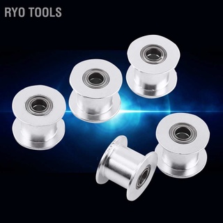 Ryo เครื่องมือเครื่องพิมพ์ 3D 2GT 20 Tooth Pulley ไม่มีเข็มขัดสําหรับเครื่องพิมพ์ Width 10 มม. 5 ชิ้น