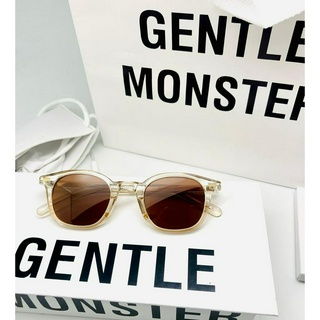 ใหม่ แว่นตากันแดด UNISEX GENTLE MOSTER 2019 SUPER POLARIZED+ เลนส์ป้องกันรังสียูวี สีน้ําตาล สําหรับผู้ชาย ผู้หญิง