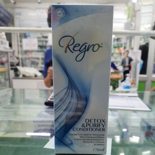 อายุ 4/1/25Regro DETOX &amp; PURIFY CONDITIONER. 1ขวด 170ml