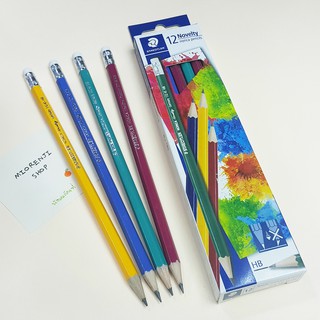 ดินสอไม้ Staedtler HB - Novelty ด้ามเหลี่ยม