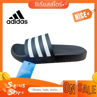 แท้100%Adidas ADILETTE AQUA slippers ใส่ได้ทั้งชายและหญิง รองเท้าแตะพื้นแข็ง อาดิดาส flip flop  (พร้อมส่ง)