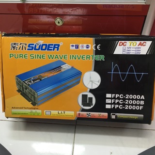 เครื่องแปลงไฟSuoer FPC2000w/24v/12v