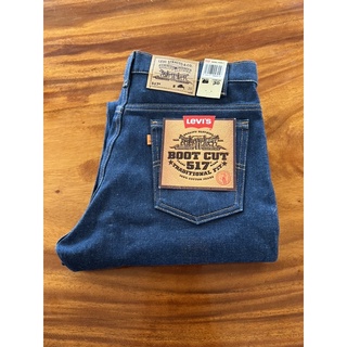 Levis Vintage 517 made in USA ผ้าดิบ 0217 ป้ายส้ม ป้าย R