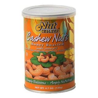 Nut Walker Cashew Nuts Honey 135g นัทวอล์คเกอร์เม็ดมะม่วงหิมพานต์น้ำผึ้ง 135 กรัม