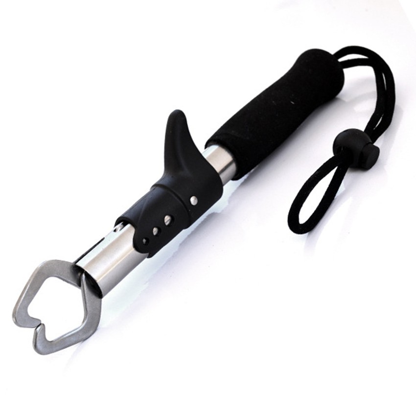 กริปเปอร์ควบคุมปลา ที่จับปากปลา ปากจับสแตนเลส Fish Gripper Fishing Tool