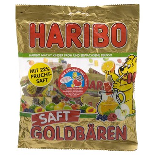 ฮาริโบโกลด์บาร์เรนกัมมี่ผลมน้ำผลไม้รวม 220กรัม Haribo Gold Barren Gummy Mixed Fruit Juice 220g.