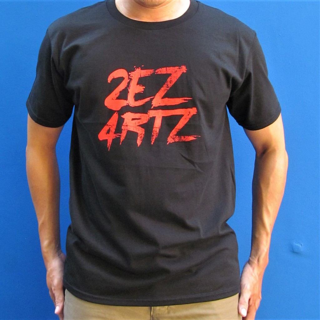 2EZ4RTZ SHIRT - สีดํา