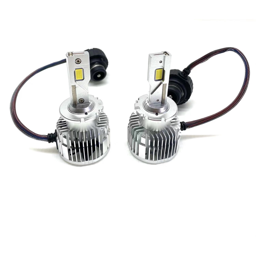 King-carmate หลอดไฟหน้ารถยนต์ (เฉพาะหลอด)  LED D2S ค่าสี 6000k 1คู่ สำหรับรถยนต์ สินค้าพร้อมส่ง