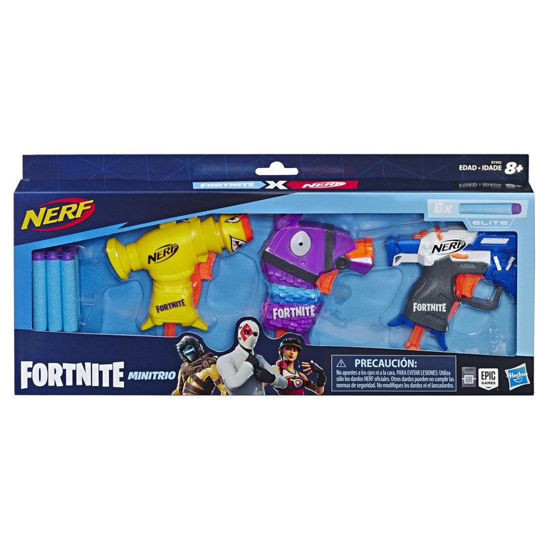 Nerf Fortnite Micro Trio Blasters Set NFE7392