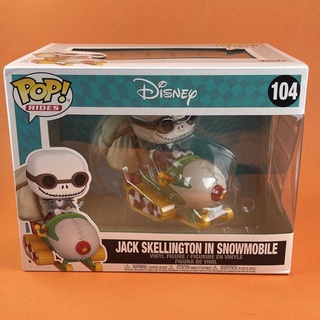 มีรอยกรีดบนฝากล่อง Funko POP Jack Skellington with Goggles and Snowmobile 104