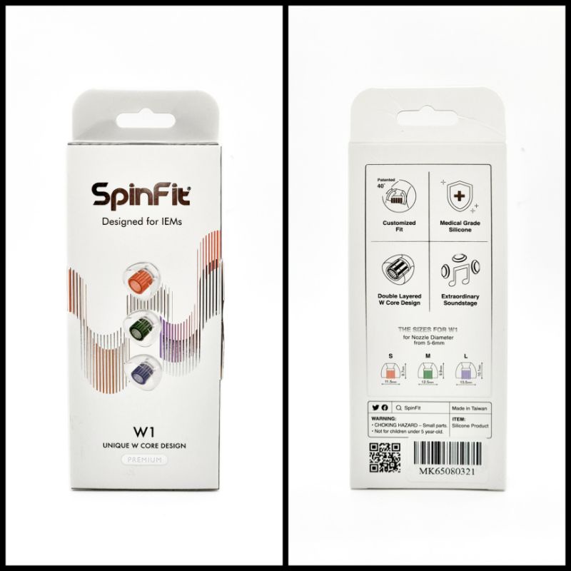 Spinfit W1 จุกอัพเกรดรุ่นล่าสุด