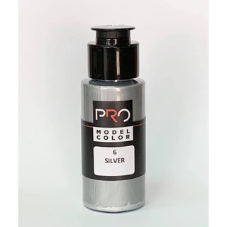 PRO MODEL COLOR # 6 สีเงิน ขนาด 30ml