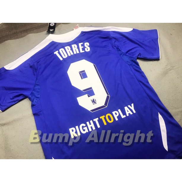 Retro : เสื้อบอลย้อนยุค Vintage เชลซี Chelsea Home 2012 + 9 TORRES, 8 LAMPARD, 26 TERRY, 11 DROGBA &