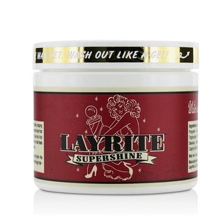 LAYRITE - Supershine Cream (Medium Hold, High Shine, Water Soluble) - 120g/4.25oz