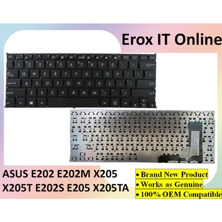 คีย์บอร์ดแล็ปท็อป สําหรับ ASUS E202 E202M E202MA X205 X205T E202S E202SA E205 tp200 tp200l TP201SA X205TA