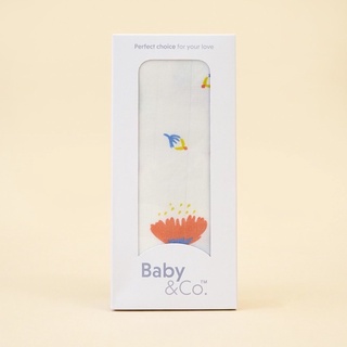 Baby &amp; Co. (New Collection) Swaddle Cloth ผ้าอ้อมมัสลินคอตตอน