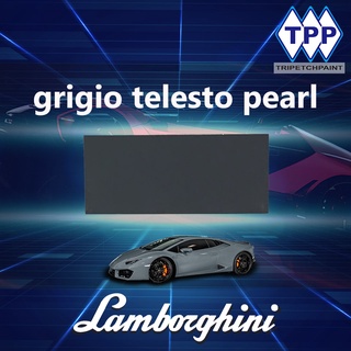 สีเทาแลมโบ ชื่อ grigio telesto pearl (มีมุก)