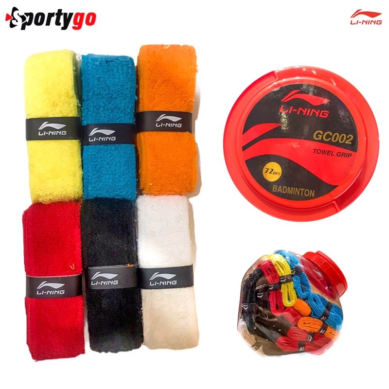 GRIP Towel LI NING GC001 GC002 ORIGINAL / ด้ามจับผ้าเช็ดตัวแบดมินตัน Lining