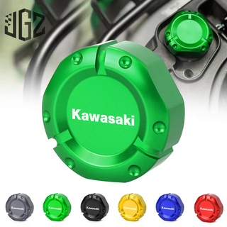 ฝาครอบถังน้ํามันเบรกหลัง CNC สําหรับรถจักรยานยนต์ Kawasaki Ninja H2 Ninja250R Ninja 400 650 1000