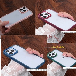 เคสโทรศัพท์มือถือ แบบใส สีเขียวเข้ม สําหรับ 13Pro 13Promax 12Promax 12Pro 11 11Pro compatible for เคสไอโฟน