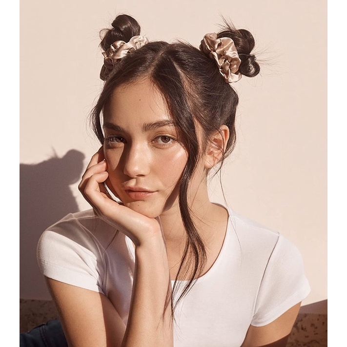 พร้อมส่ง ยกกล่อง ยางมัดผม Slip Silk Skinnies Midi Large (Various