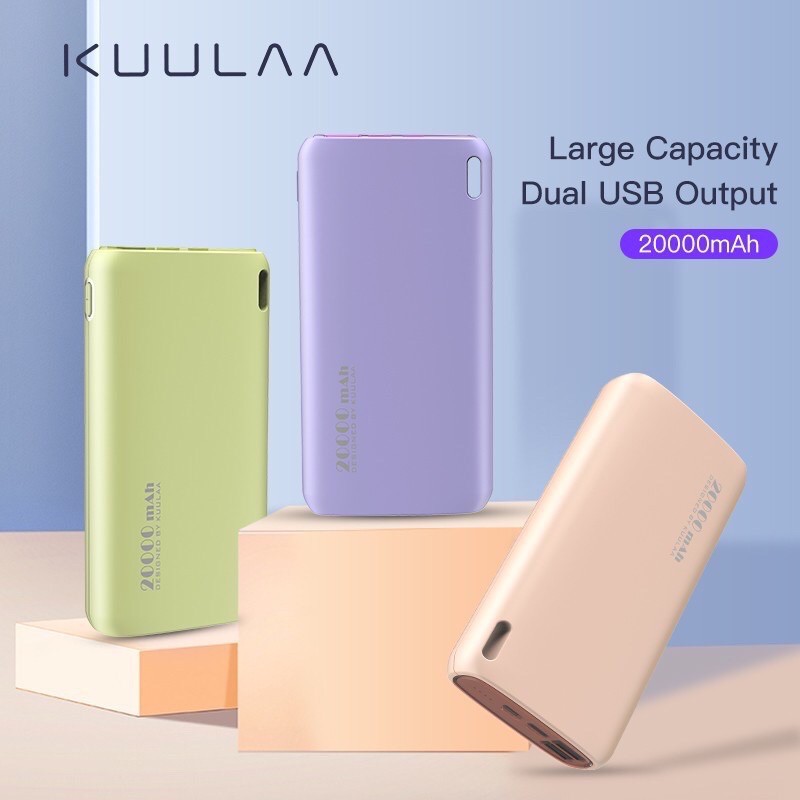 *พร้อมส่ง KUULAA PowerBank 20000mAh