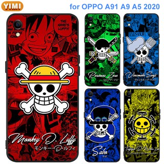 เคส OPPO A17 A77s A76 A96 A57 A77 A95 A74 A15S A15 A16 A16K A53 A33 2020 มือถือสำหรับเคสโทรศัพท์มือถือลายการ์ตูน Mifoge Sanji สําหรับ