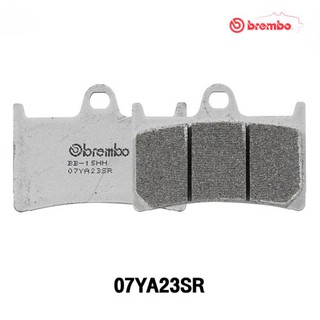 Brembo ผ้าเบรกหน้า SR (เกรดซินเตอร์) สำหรับ Tenere,TMAX, MT07, MT09, MT10, FJ09, R1, R1M , NIKEN / SR