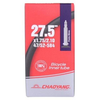 ยางใน CHAOYANG 27.5 x 1.75/2.10 FV48 อุปกรณ์เสริมจักรยาน จักรยาน กีฬาและฟิตเนส TUBE CHAOYANG 27.5 x 1.75/2.10 FV48