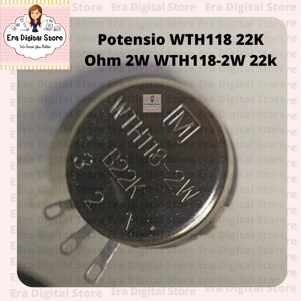 Potentiometer WTH118 22K Ohm 2W WTH118-2W 22k 2 วัตต์