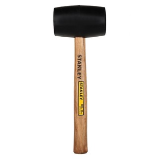 ค้อนยาง ด้ามไม้ STANLEY 680 กรัม WOODEN GRIP STANLEY RUBBER HAMMER