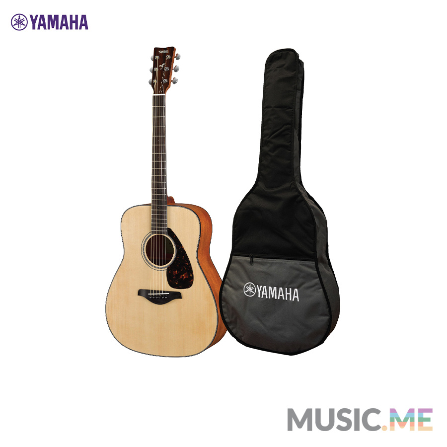 YAMAHA FG800M Acoustic Guitar กีตาร์โปร่งยามาฮ่า รุ่น FG800M + Standard Guitar Bag กระเป๋ากีตาร์รุ่น
