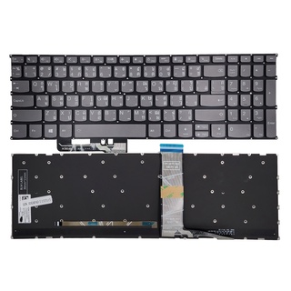 Keyboard  Lenovo Ideapad 5 - 15IIL05 5 - 15ARE05 5 - 15ITL05 5 - 15ALC05 มีไฟ backlit คีย์บอร์ด เลอโนโว่