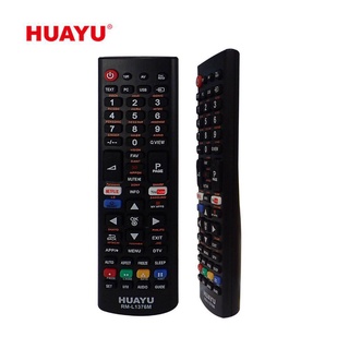 Huayu RM-L1376M รีโมตควบคุม แบบเปลี่ยน สําหรับ TV LED LCD xeUn