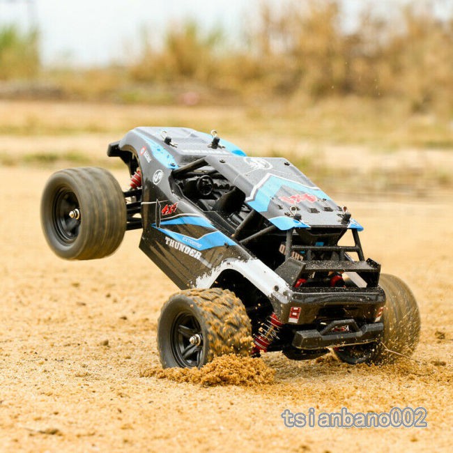 40 Mph 1 18 Scale Rc Car 2 4g 4wd High Speed Fast Remote Controlled Large Track Shopee Thailand