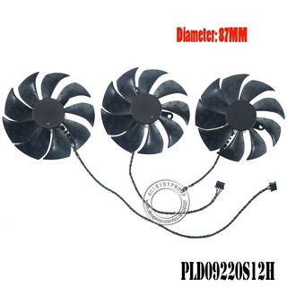 PLD09220S12H DC12V 0.55A 4PIN graphics card fan for EVGA RTX 2080Ti FTW3 ULTRA GAMING