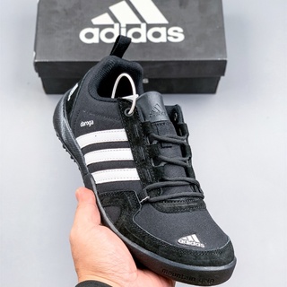 ✷✙۞Adidas Terrex Daroga TWP 13 รองเท้าลุยเขาเดินป่ากันลื่นระบายอากาศสีดำและสีขาวทนต่อการสึกหรอ