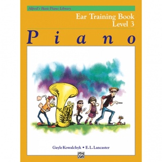 หนังสือเรียนเปียโน Alfred Basic Piano Ear Training 3