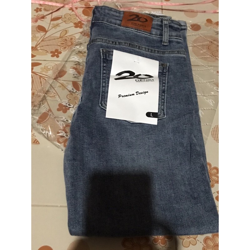 กางเกงยีนส์ 20denim รุ่นL73 size L(shop560)