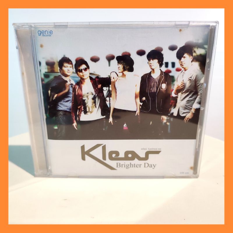 CD เพลง Klear อัลบั้ม Brighter Day ซีดีเพลง มือสอง สภาพดี