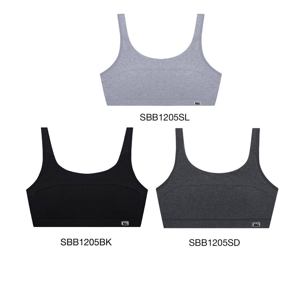 เสื้อชั้นใน ซาบีน่า บราสปอร์ต Sabina เสื้อชั้นใน Sport Bra รหัส SBB1205SD สีเทาเข้ม / SBB1205BK สีดำ