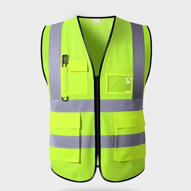 006 Reflective safety vest เสื้อกั๊กสะท้อนแสงเพื่อความปลอดภัย เสื้อกั๊กจราจร เสื้อกั๊กทำงาน