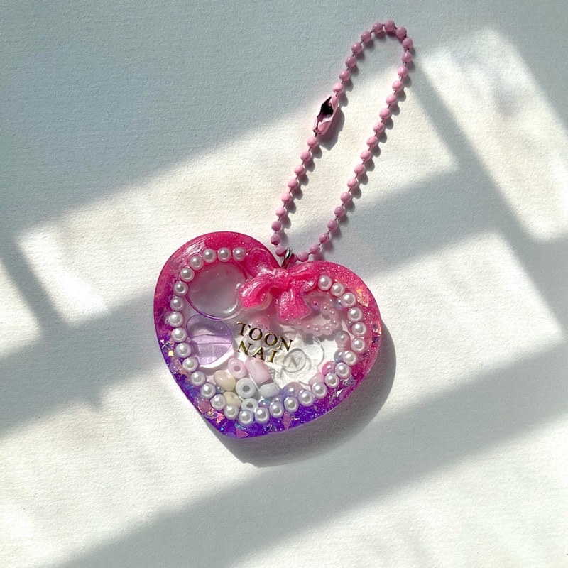 พวงกุญแจเรซิ่น💖💜 129 บาท