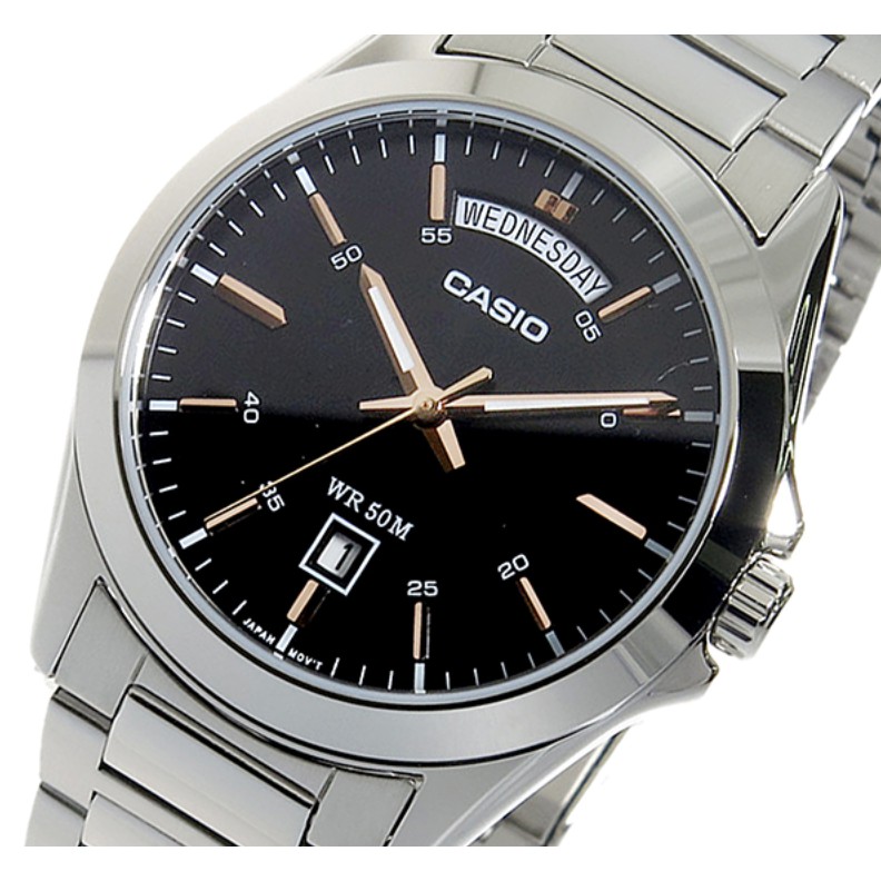 casio ของแท้ประกันศูนย์ นาฬิกาคาสิโอ ผู้ชาย รุ่น MTP-1370D / SMILEYTIME ขายแต่ของแท้ ประกันศูนย์cmg/c-thong