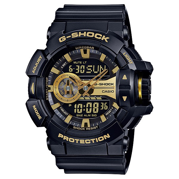 Casio G-Shock นาฬิกาข้อมือผู้ชาย สายเรซิ่น รุ่น GA-400GB